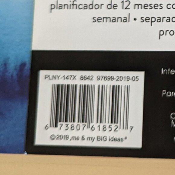 NWT Happy Planner 'Kindness' Watercolor Classic 2020 Vertical 12 Mo Outdated NEW - Picture 7 of 7
